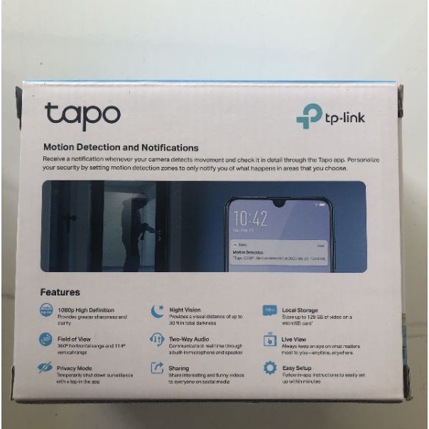 Camera giám sát quay quét IP Wifi TP-Link C200 Full HD 1080P