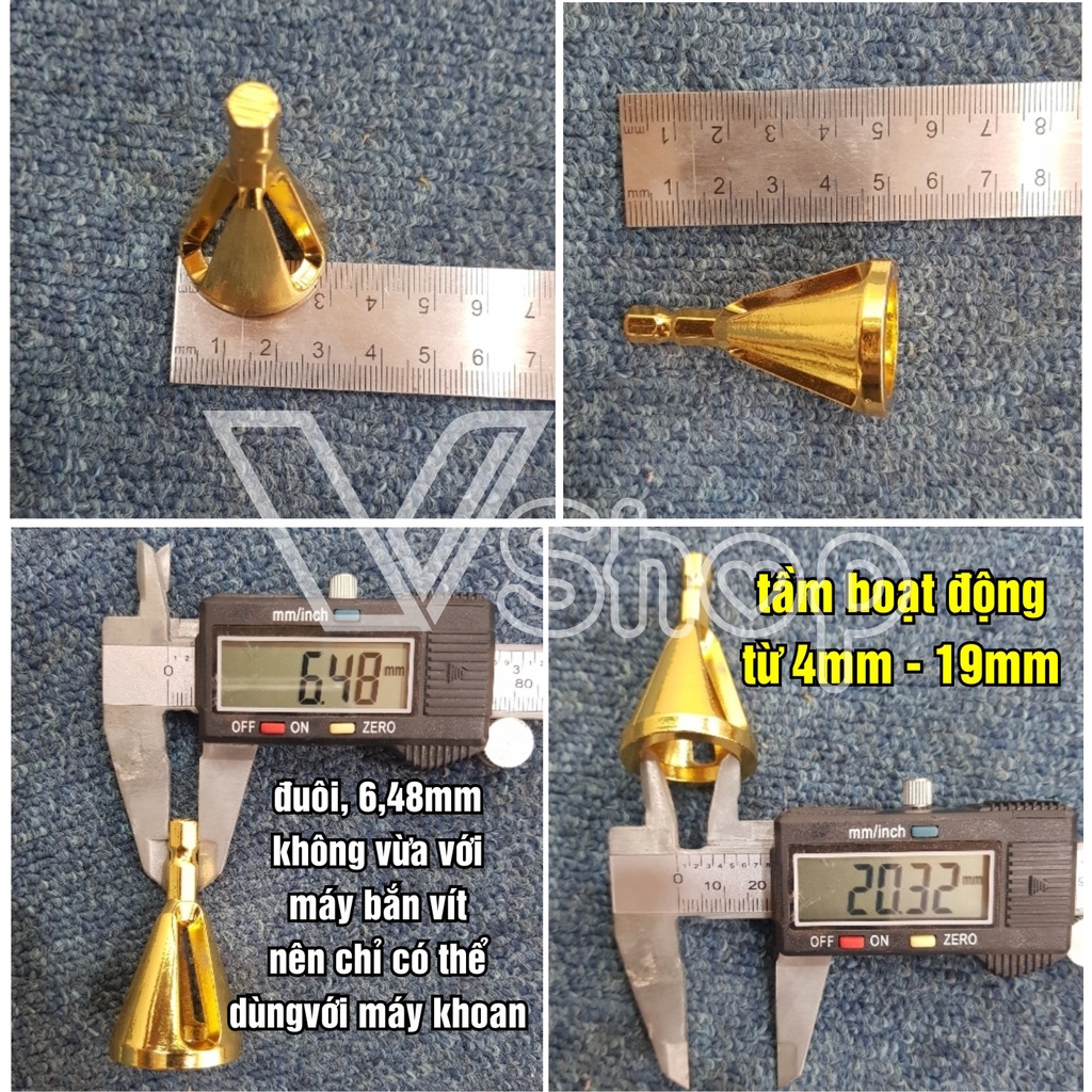 Dụng cụ bo, gọt, vát mép cạnh, đầu ty ren, bu lông gai vặn