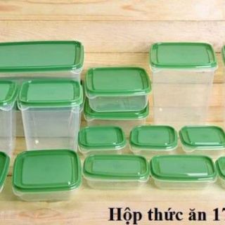 Sét 17 hộp  trữ thức ăn