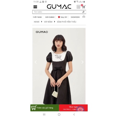 Đầm gumac size xl nguyên tem