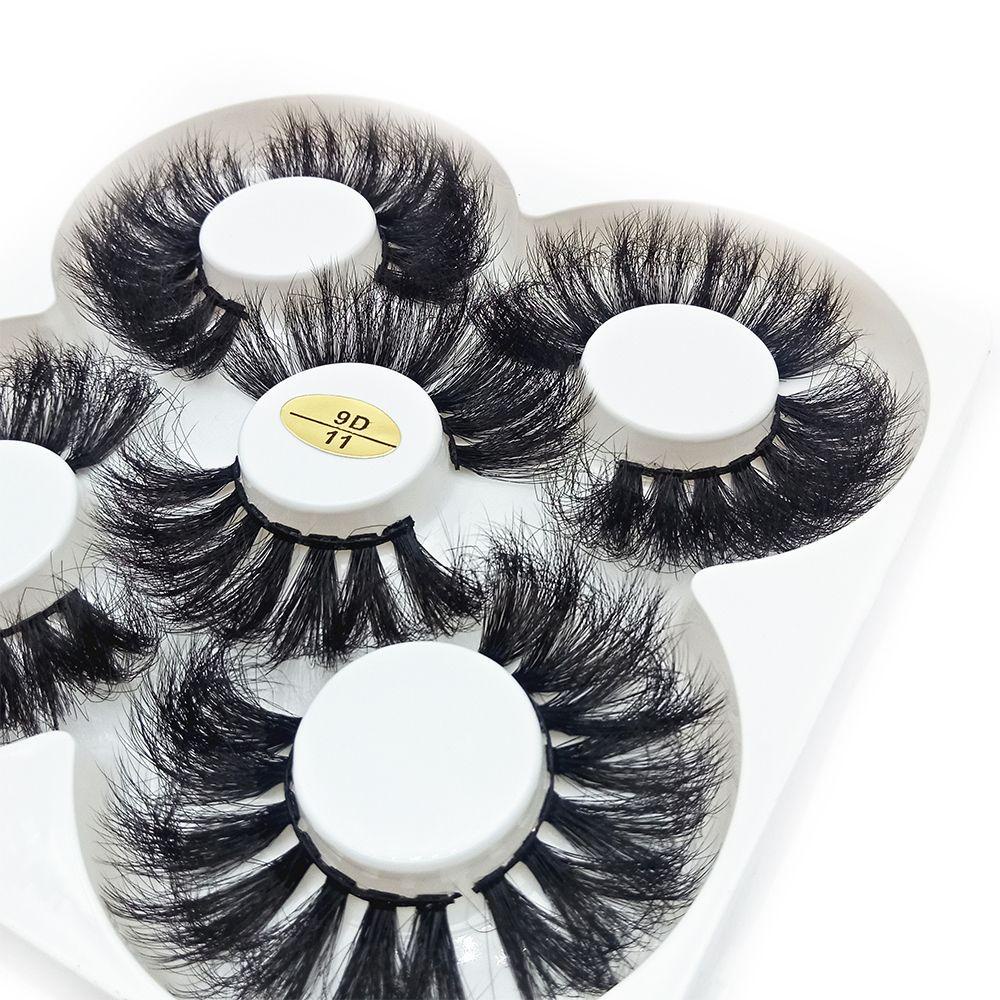 Bộ 5 Cặp Lông Mi Giả Nhiều Lớp Trang Điểm Tự Nhiên