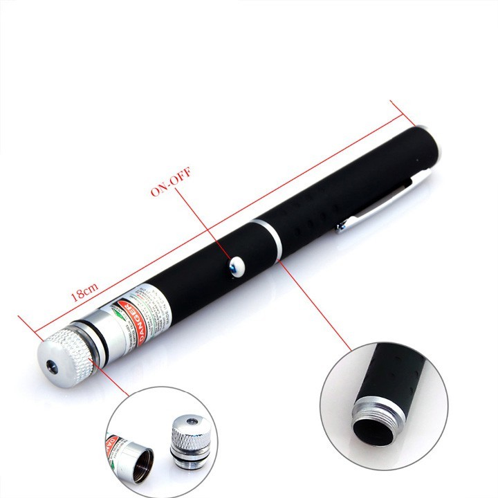 Bút laser tia xanh 6 trong 1 Green Laser Pointer - PT