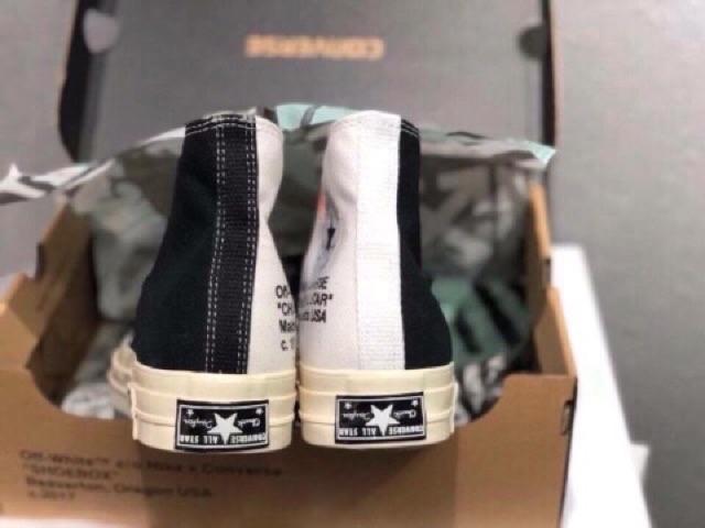 Giày Converse Off White Mix Màu [Quà Tặng Kèm]