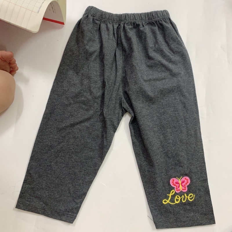 Quần legging lửng cho bé gái ( xả kho live)