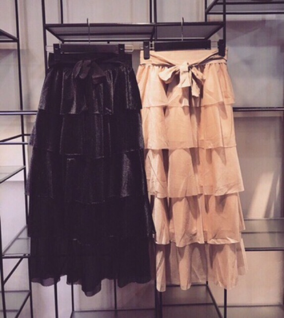 Chân váy nhiều tầng dài hàng đẹp QC | BigBuy360 - bigbuy360.vn