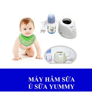 Sỉ máy hâm sữa, ủ sữa yummi kèm bình sữa