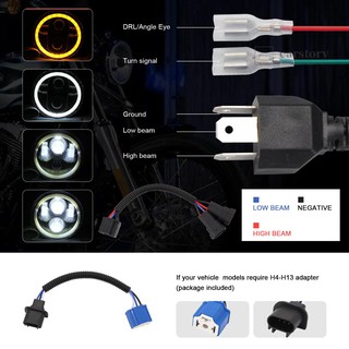 Đèn Pha Led 5.75 Inch Cho Xe Máy