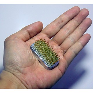 Bàn chông cắm hoa chữ nhật dài 50mm X rộng 28mm, dụng cụ cắm hoa Ikebana