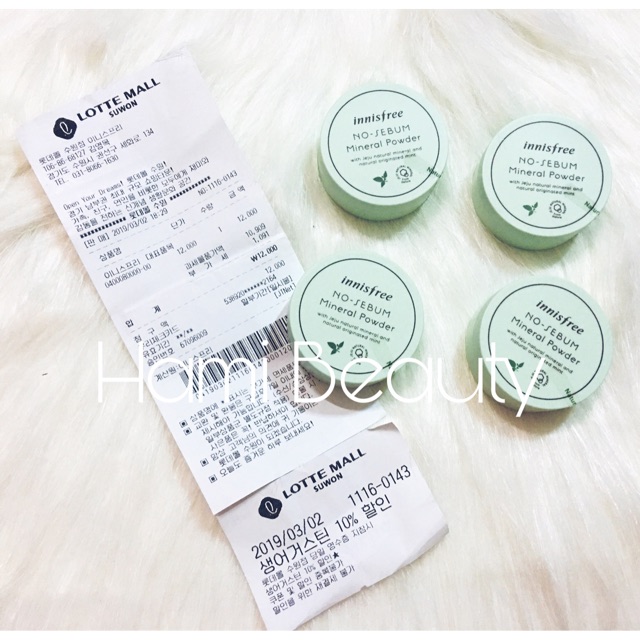 Phấn phủ kềm dầu Innisfree No sebum Mineral Pact | BigBuy360 - bigbuy360.vn
