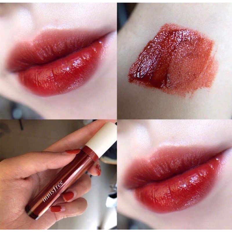 SON TINT BÓNG INNISFREE VIVID OIL TINT 05 ĐỎ NÂU | BigBuy360 - bigbuy360.vn