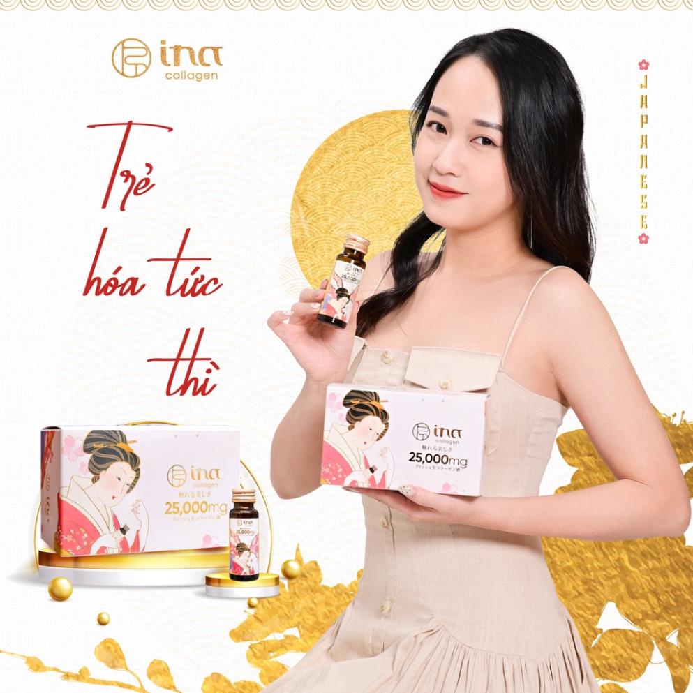 Nước Uống Đẹp Da The collagen INA COLLAGEN 25000mg, Elastin, Vitamin C