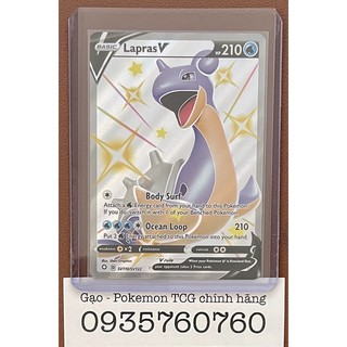 Thẻ bài Pokemon TCG: Lapras V (Lapras V - SV110/SV122 - Shiny Rare) chính hãng