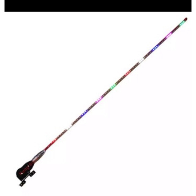 Led ăng ten 1m nhiều màu cho xe chạy cả 12v lẫn 24v