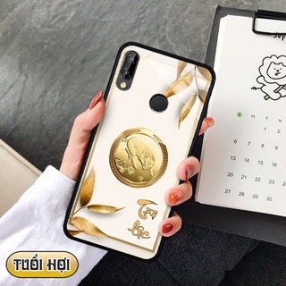 Ốp lưng kính 3D 12 con giáp Huawei NOVA 3E