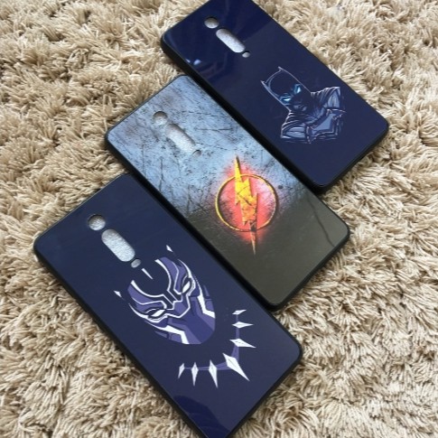 Ốp lưng Redmi K20/K20 Pro viền silicon mặt phủ bóng hình Siêu anh hùng