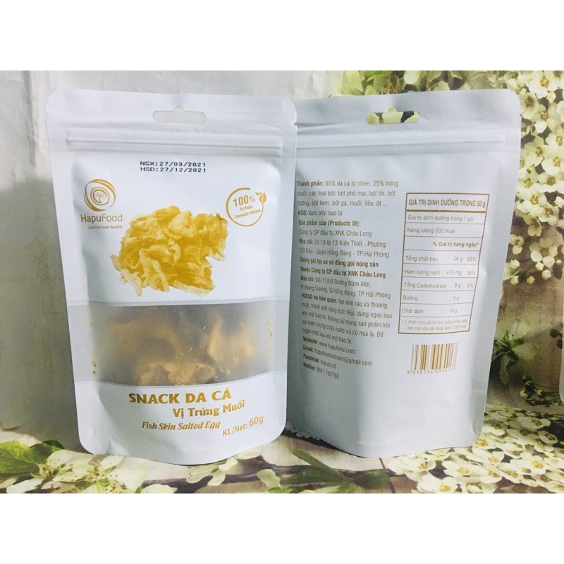 Snack da cá trứng muối | BigBuy360 - bigbuy360.vn