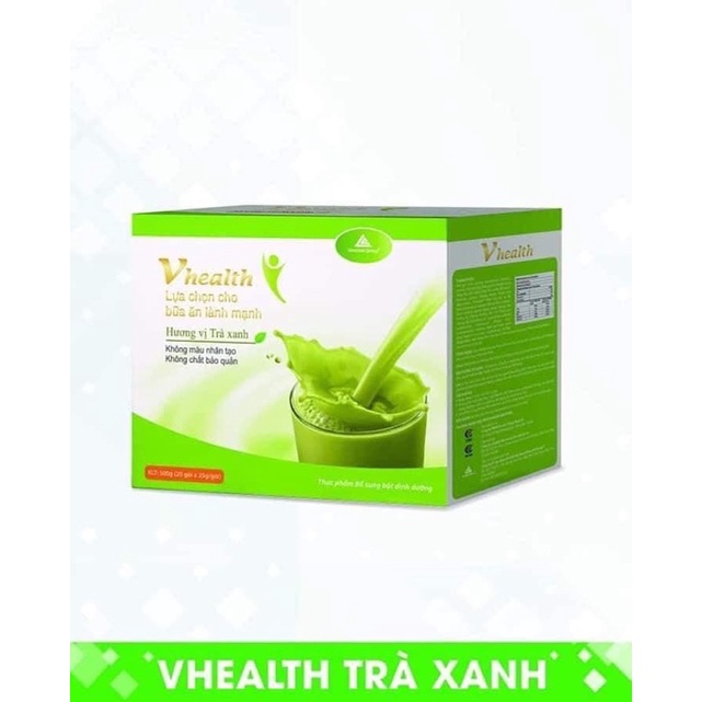 Vhealth trà xanh - Socola