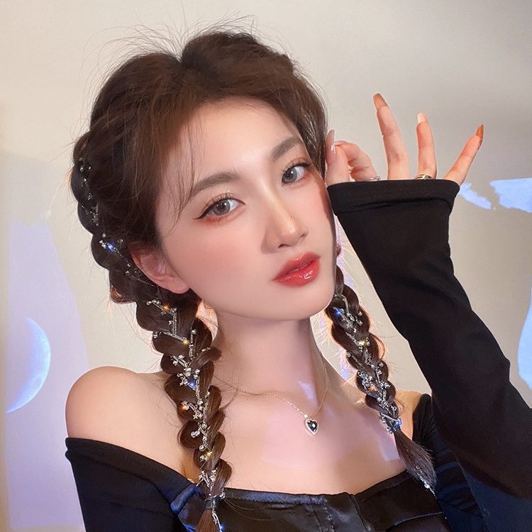 Dây Cột Tóc Đính Ngôi Sao Dễ Thương