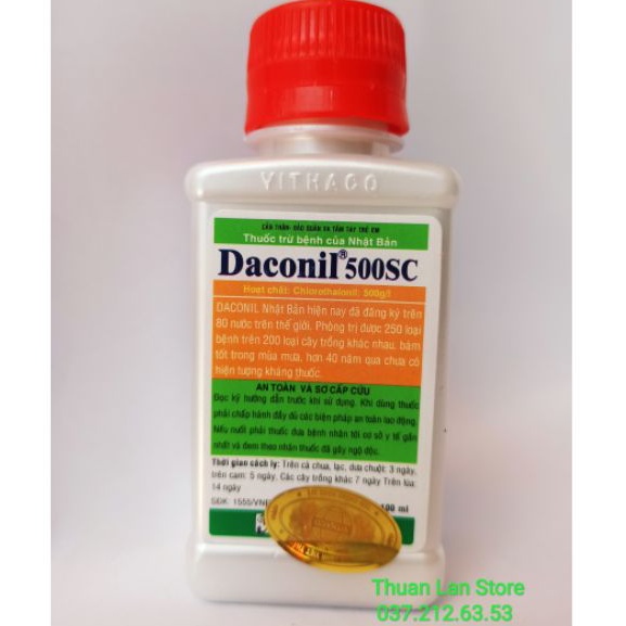 DACONIL 500SC - Thuốc Trừ Nấm Bệnh Nhật Bản 100ml