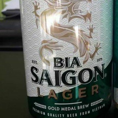 Bia sài gòn Lager lon 330ml