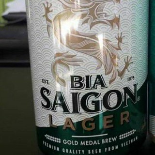 Bia sài gòn Lager  lon 330ml