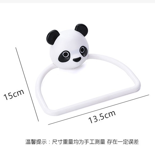 Giá Treo Khăn Gắn Tường Không Cần Khoan Họa Tiết Hoạt Hình Dễ Thương