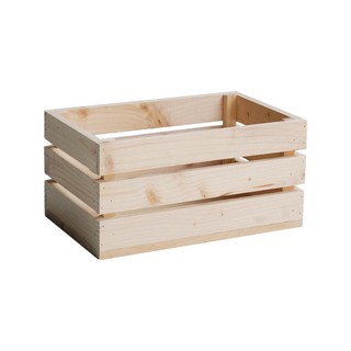 Thùng pallet từ gỗ tái chế thô cứng và bền | Size trung