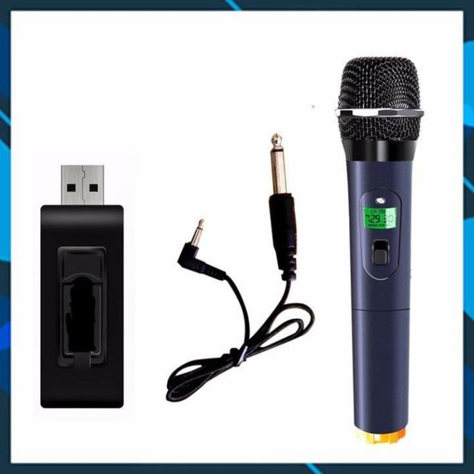 [Giá Hủy Diệt] Mic Không dây V12 dành cho Loa Bluetooth Karaoke - Loa Kéo Mini, dàn karaoke ampli tại nhà