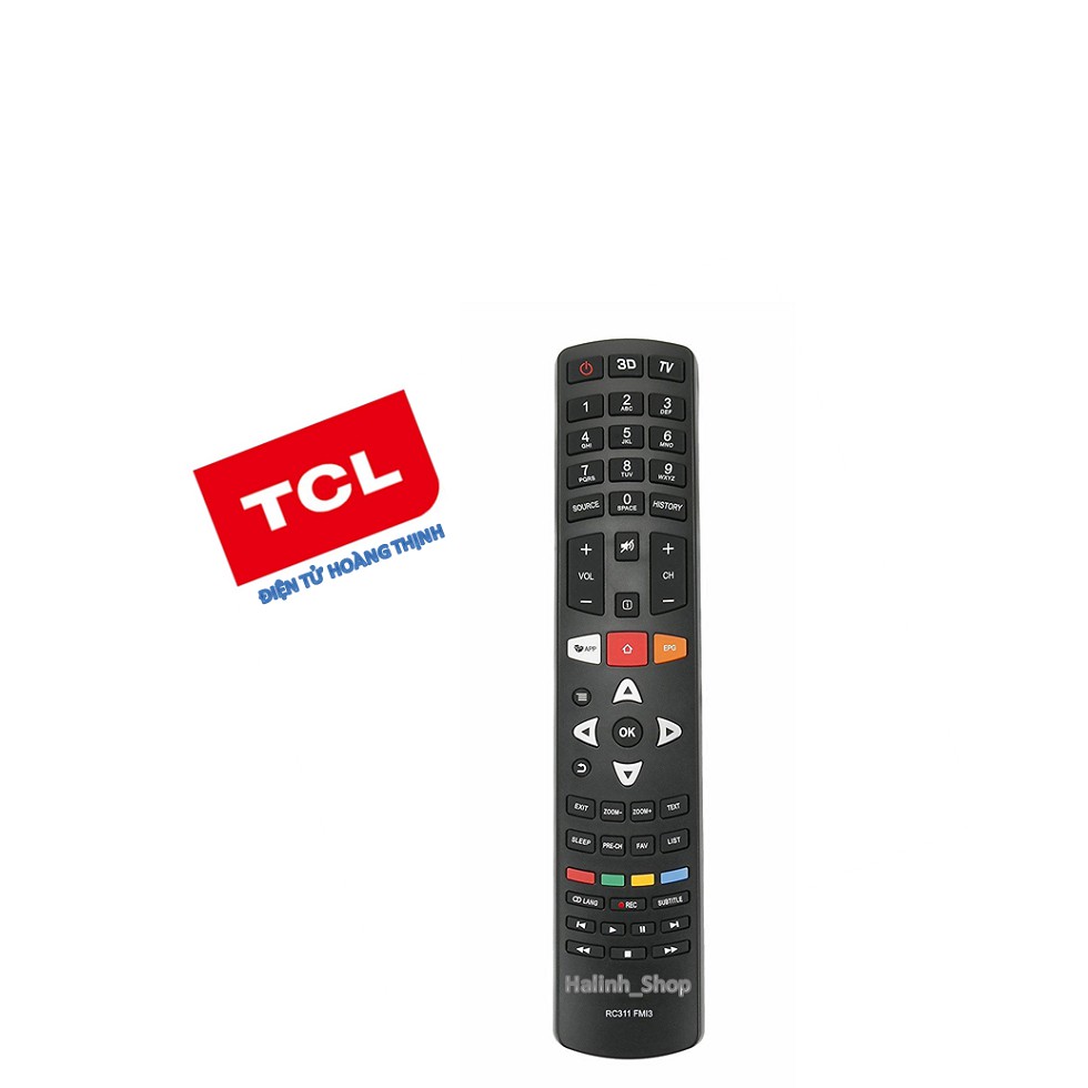 Điều Khiển tivi TCL - REMOTE TCL - Dùng cho tivi TCL internet