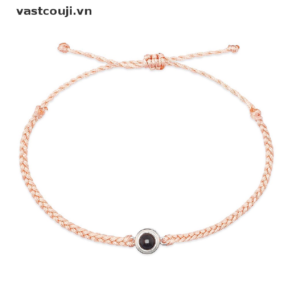 Vòng Đeo Tay Chiếu Hình Tròn Độc Đáo Thời Trang Cho Cặp Đôi