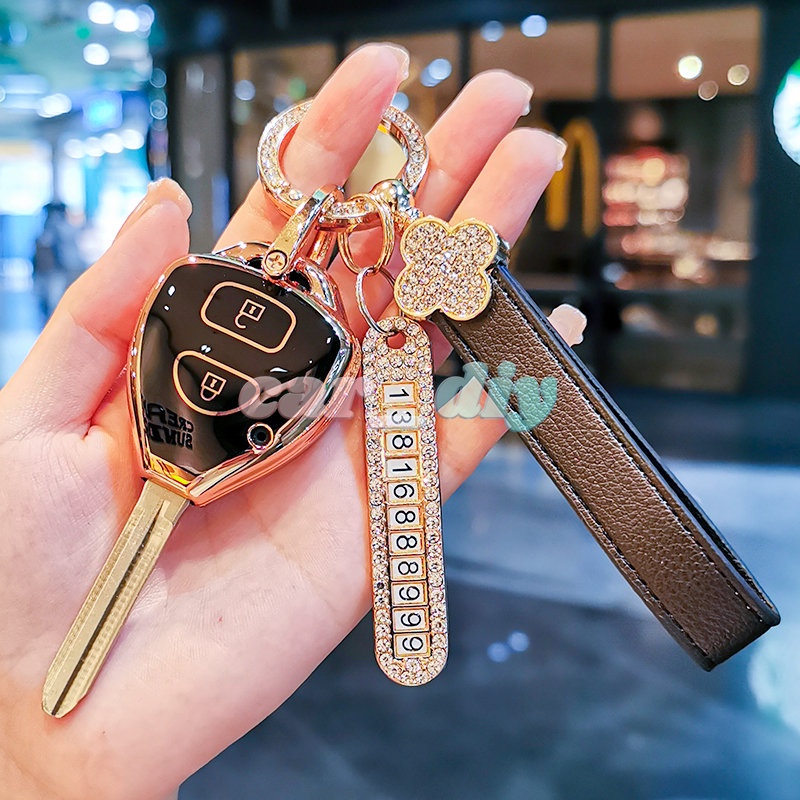 Vỏ Chìa Khóa Điều Khiển Từ Xa 2 / 3 / 4 Nút Cho Xe Hơi Toyota Auris HiLux Corolla Fortuner Prado Verso Camry Reiz Yaris Vitz Vios Rav4 Ractis