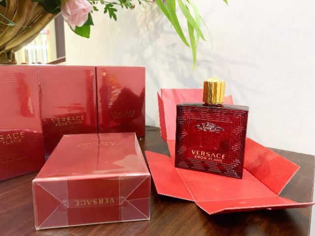 Nước Hoa Nam Versace Eros Flame EDP - Mùi Hương Của Tình Yêu