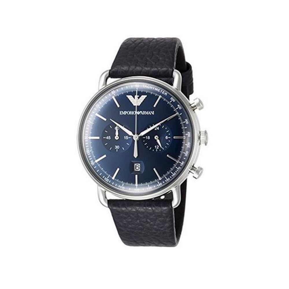 [ ĐẶC BIỆT 18-29.07 - VOUCHER 10%] - Đồng hồ Nam Emprorio Armani dây da AR11105