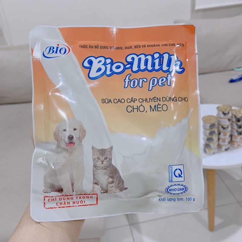 Sữa Bio Milk For Pet Cho Chó Mèo Con Sơ Sinh, Thú Cưng Mang Bầu, Biếng Ăn Cần Bổ Sung Dinh Dưỡng