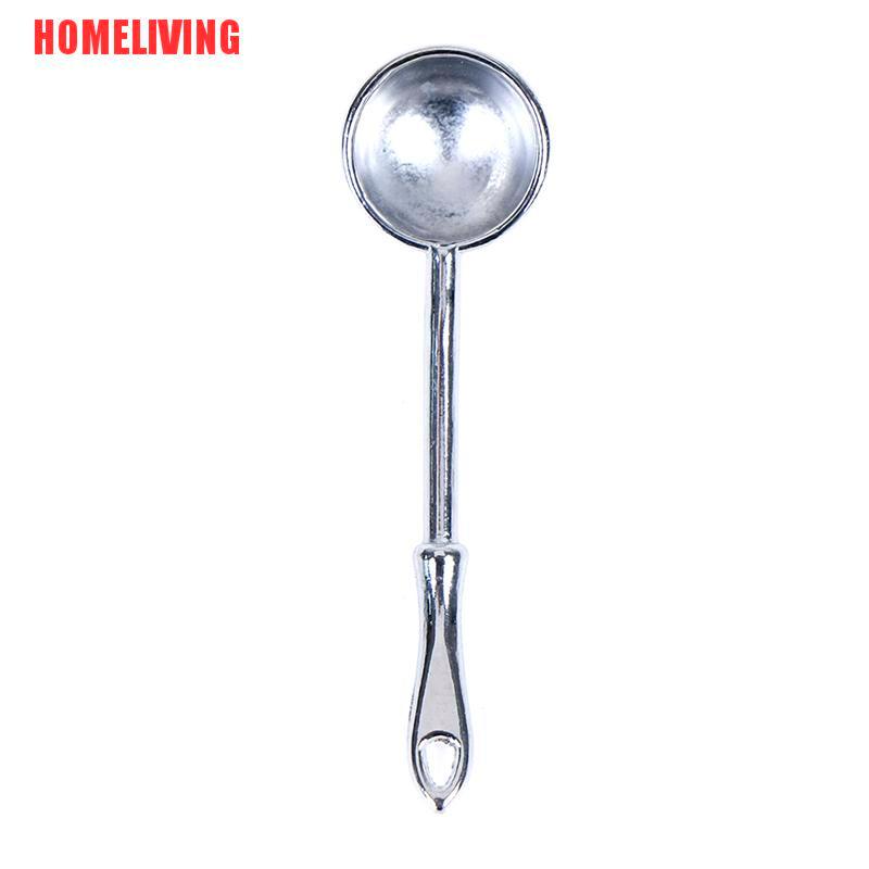 Bộ 2 Muỗng mini Tỉ Lệ 1: 12 Dùng Cho Nhà Búp Bê