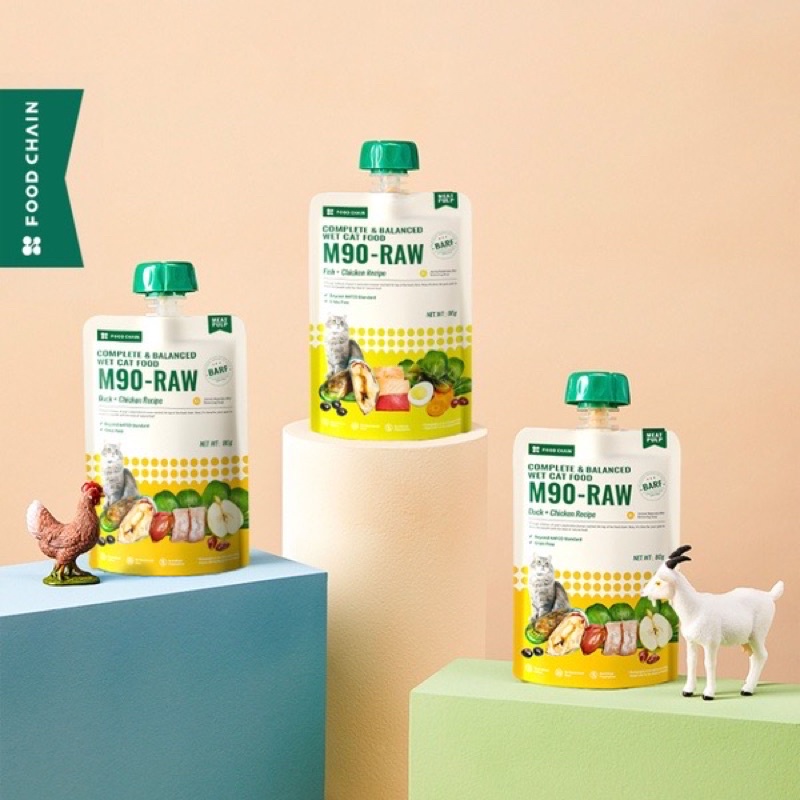 Súp thưởng RAW-M90 dành cho mèo