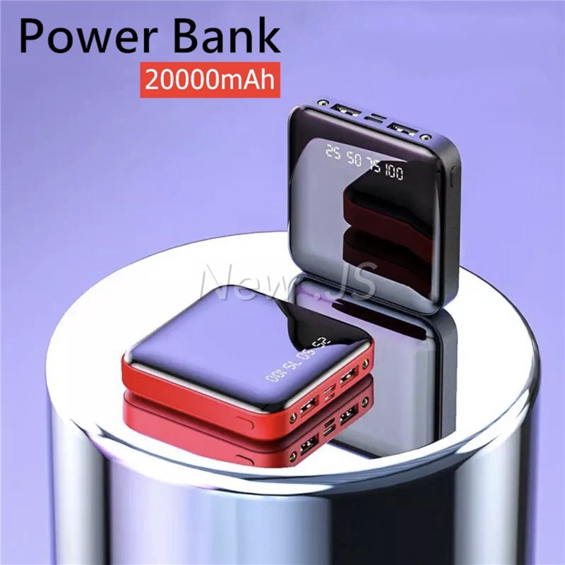 Pin sạc dự phòng mặt gương 20000mAh tốc độ nhanh chính hãng 100%