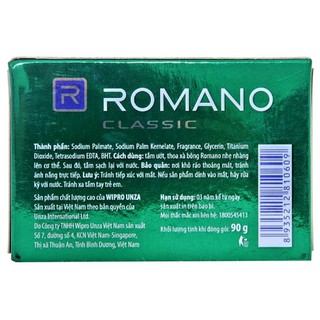 XÀ BÔNG TẮM ROMANO 90G .