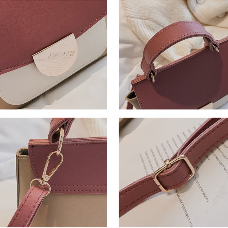 Túi xách tay túi đeo chéo nữ thời trang châu âu 2 quai cao cấp