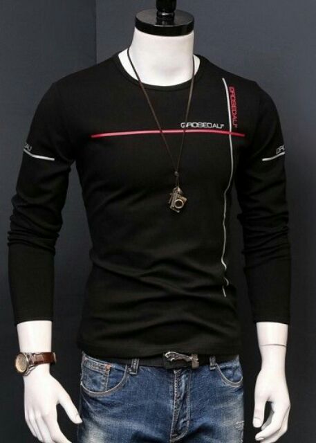 ÁO THUN DÀI TAY CỰC ĐẸP 4 MÀU | BigBuy360 - bigbuy360.vn