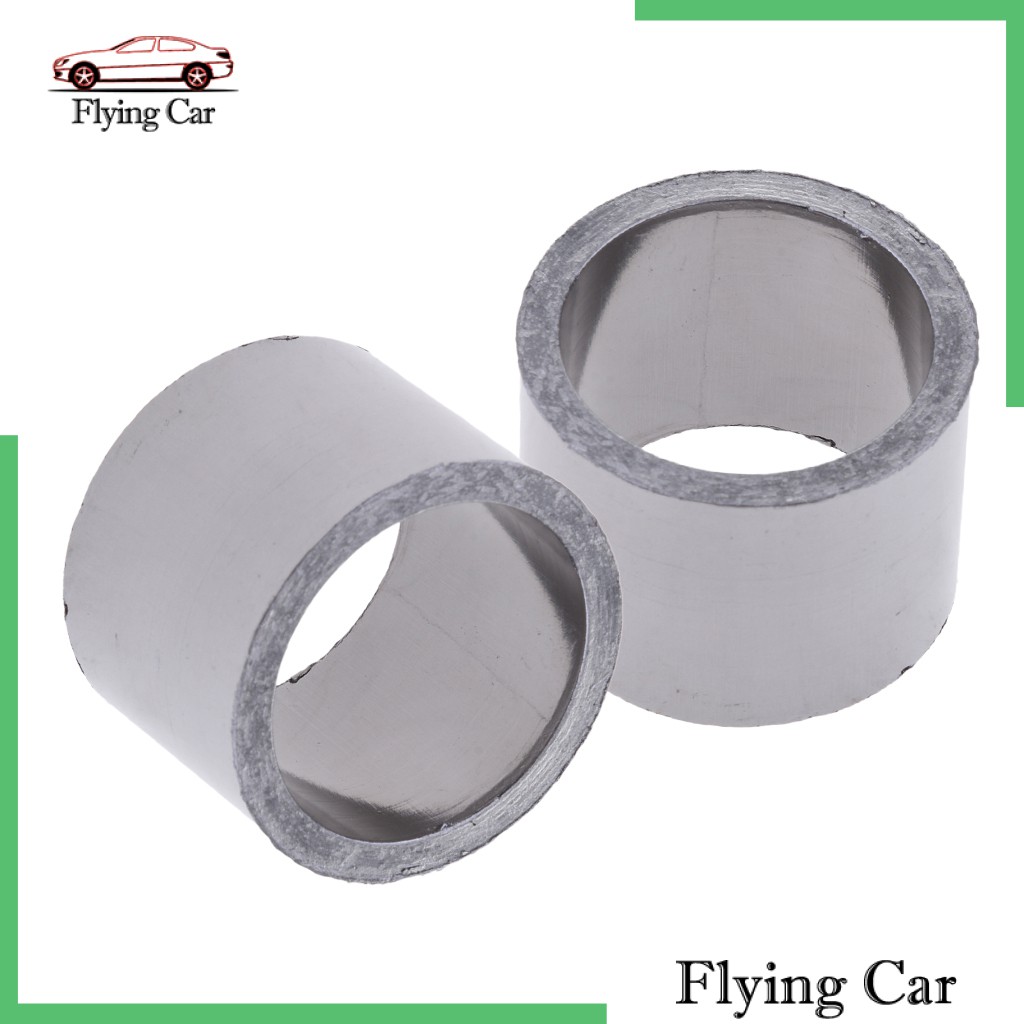 Set 2 Vòng Đệm Giảm Thanh OD48mm ID38mm Cho Ống Xả Xe Hơi