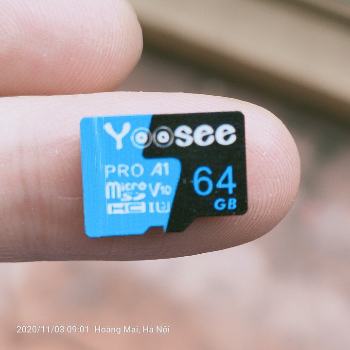 Thẻ nhớ yoosee 64GB Pro A1 Micro SDHC U3 class 10 - Tốc độ cao 100MB/S