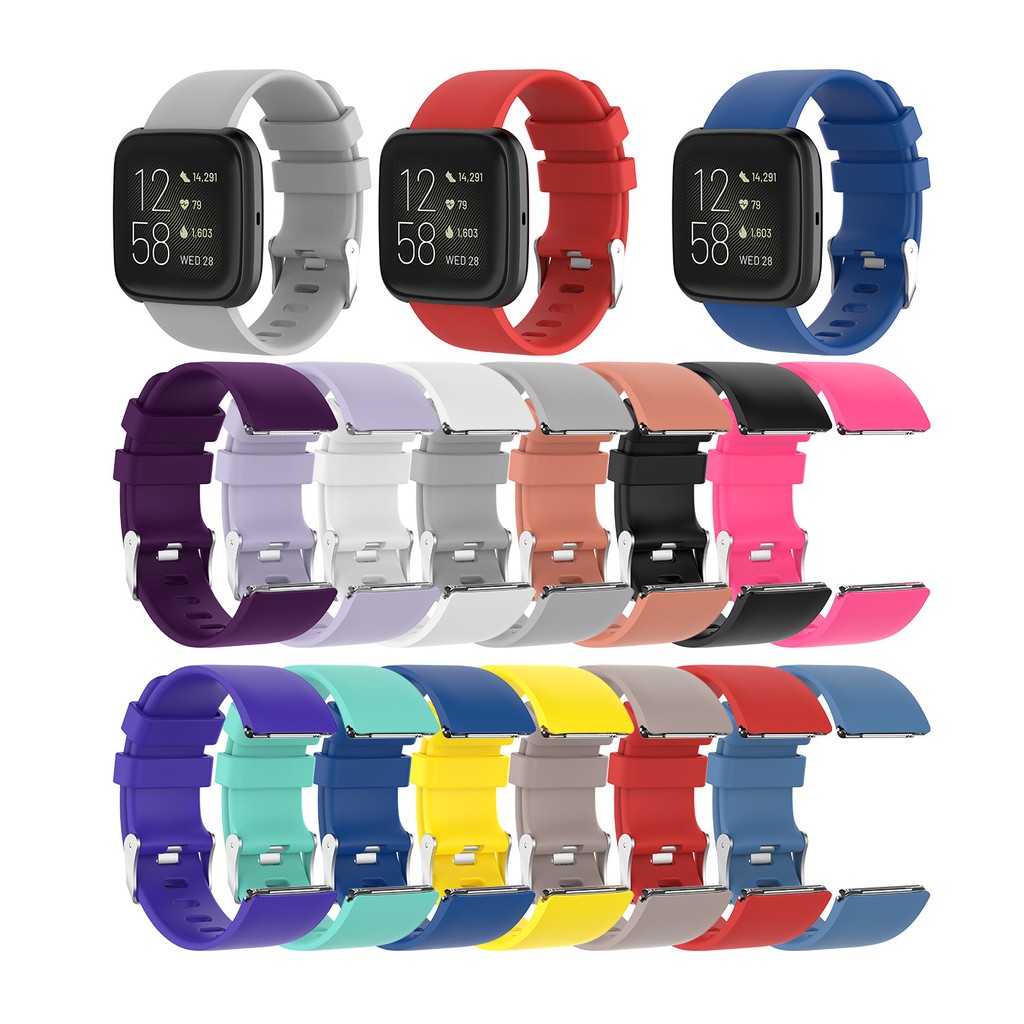 [Nhiều Màu] Dây Đeo  Fitbit Versa / Versa Lite / Versa 2 Thay Thế Cho Đồng Hồ Thông Minh Smart Watch