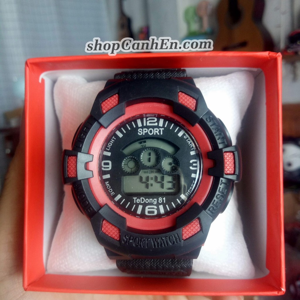 Đồng hồ Trẻ em Điện tử Giá rẻ Sport TeDong CHỐNG NƯỚC KÉM. Dáng thể thao đẹp bắt mắt phù hợp cho bé đeo xem giờ | BigBuy360 - bigbuy360.vn