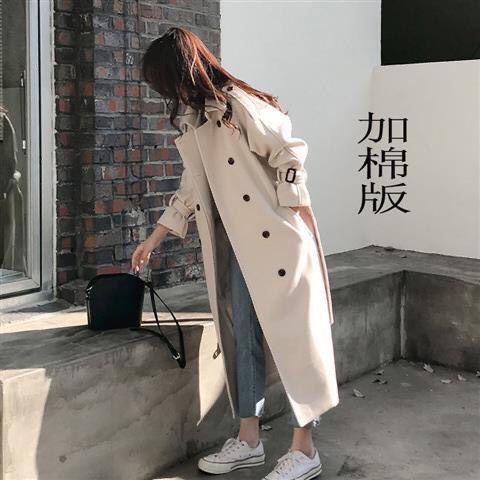 (Có Sẵn) Áo măng tô dạ dáng dài | BigBuy360 - bigbuy360.vn