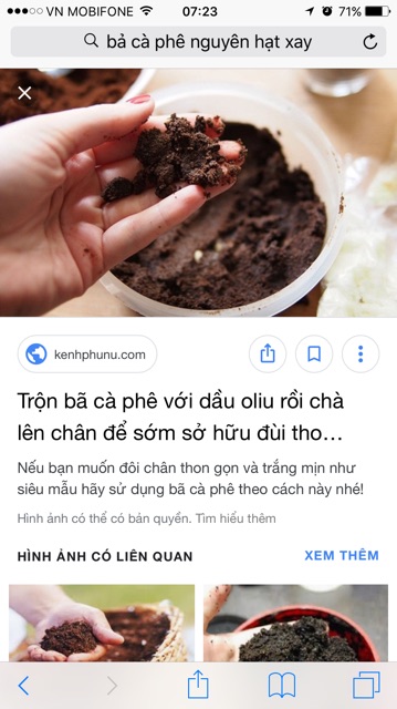 1kg_Bả cà phê hạt xay đã phơi