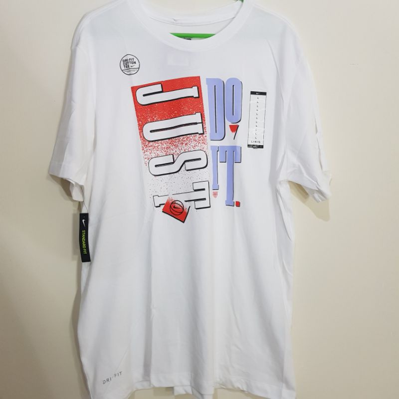 Áo Thun Nike Dry Fit Màu Trắng Nguyên Bản BNWT