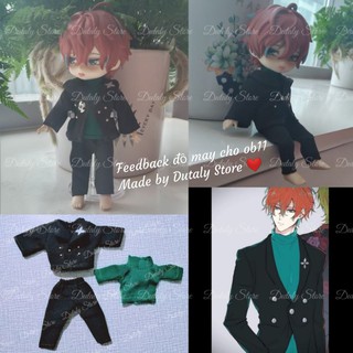 Ob11 - Set 16 trang phục cosplay Doppo của HypMic vừa với búp bê obitsu 11, nendoll, ddf, UFdoll, ymy