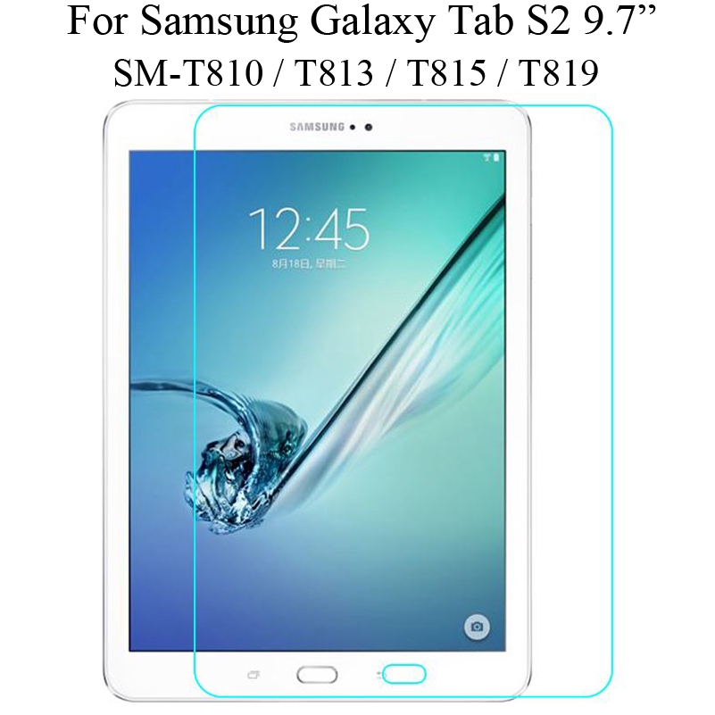 Kính Cường Lực Bảo Vệ Màn Hình Cho Samsung Galaxy Tab S2 9.7 Inch Sm-T810 T813 T815 T819