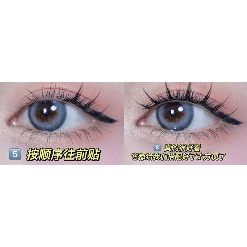 Lông Mi Giả 3D Dày Và Cong Tự Nhiên